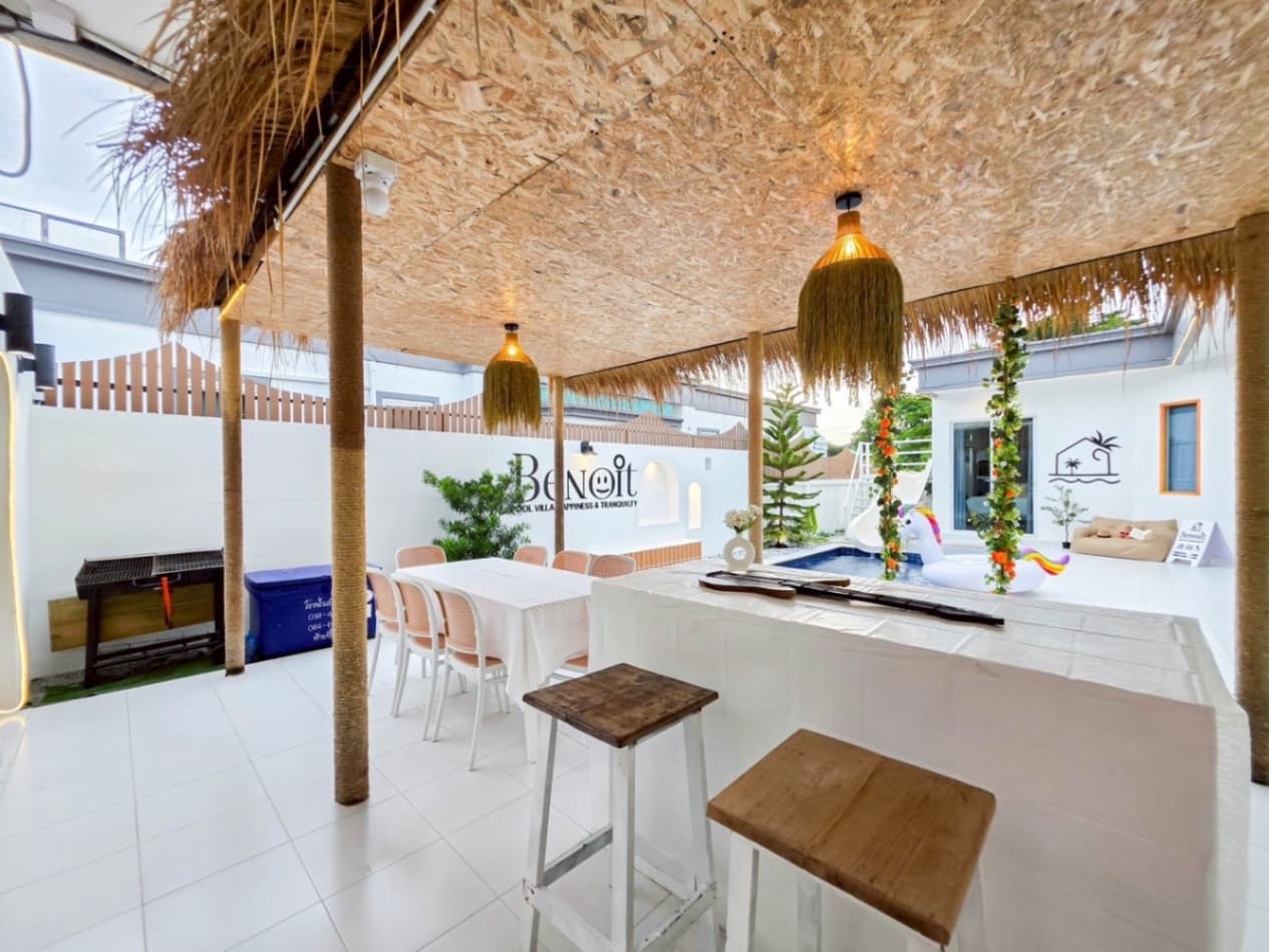 Benoit pool villa บริเวณภายนอก ชลบุรี, สัตหีบ รูปที่ 16