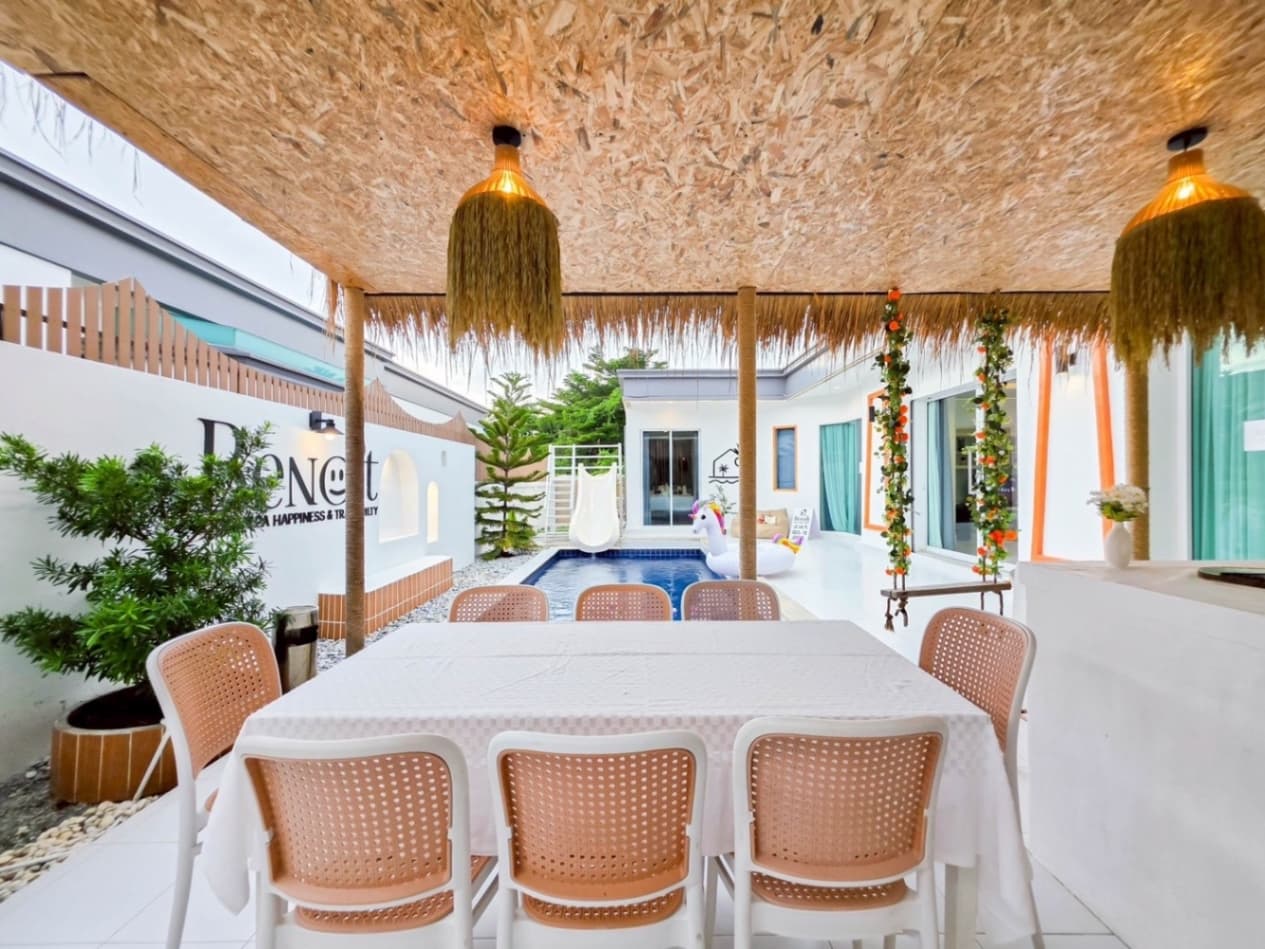 Benoit pool villa บริเวณภายนอก ชลบุรี, สัตหีบ รูปที่ 15