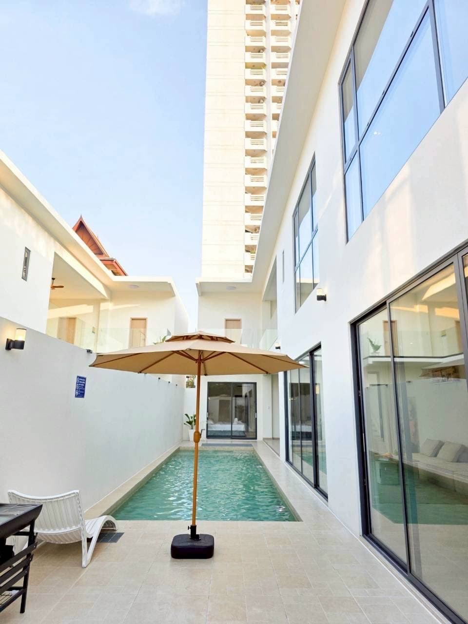 Sea sapphire6 villa บริเวณภายนอก ชลบุรี, จอมเทียน รูปที่ 17