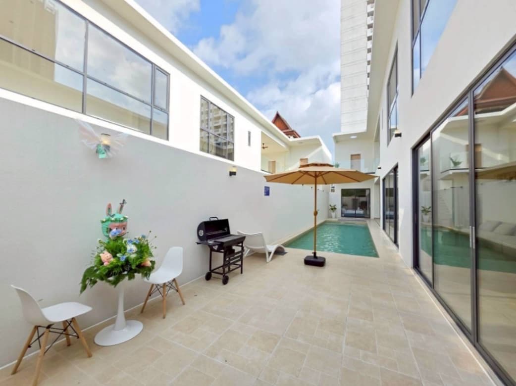 Sea sapphire6 villa บริเวณภายนอก ชลบุรี, จอมเทียน รูปที่ 9