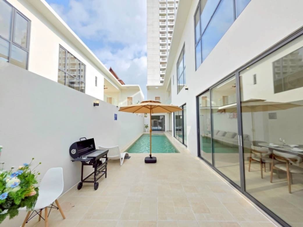 Sea sapphire 8 villa บริเวณภายนอก ชลบุรี, จอมเทียน รูปที่ 7