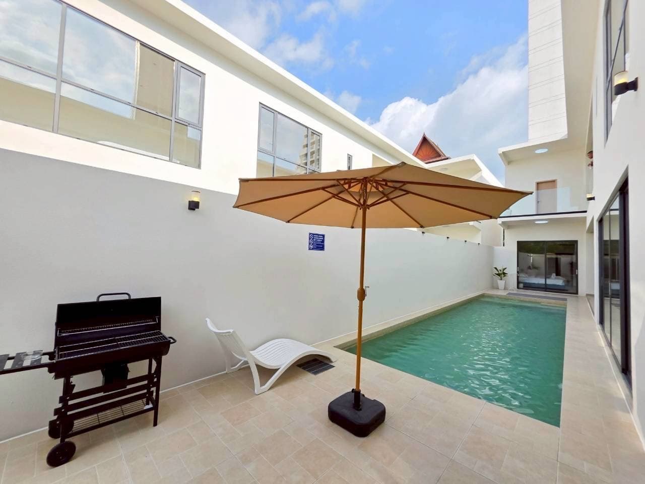 Sea sapphire 8 villa บริเวณภายนอก ชลบุรี, จอมเทียน รูปที่ 4