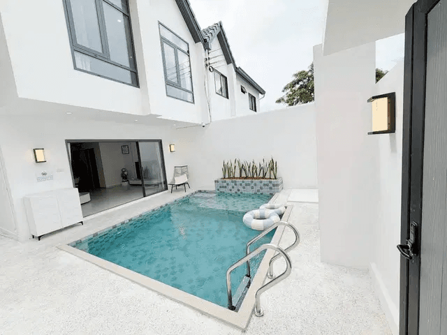 Minimal cloud villa บริเวณภายนอก ชลบุรี, พัทยาใต้ รูปที่ 6