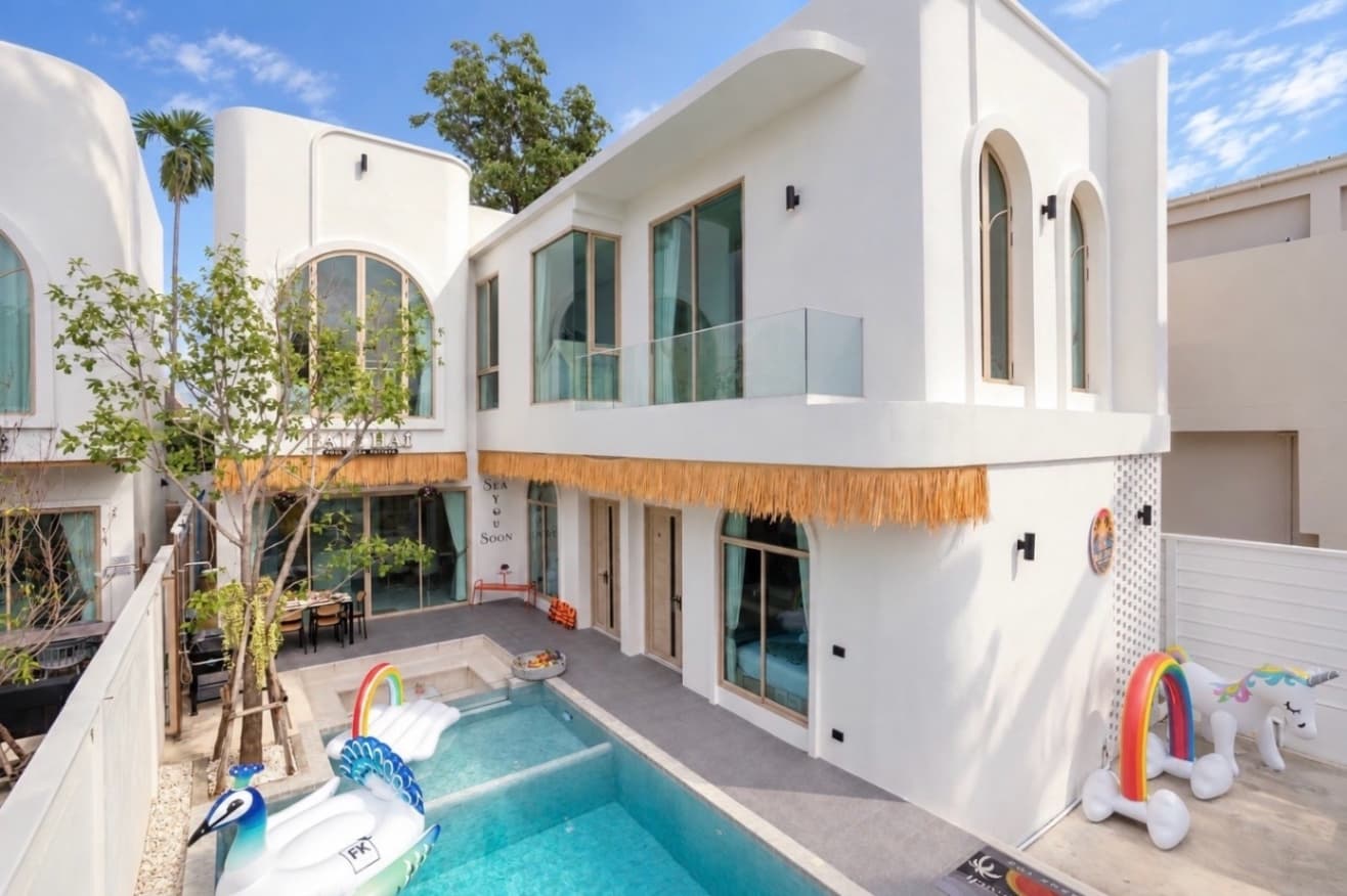 Bali hai pool villa บริเวณภายนอก ชลบุรี, จอมเทียน รูปที่ 14