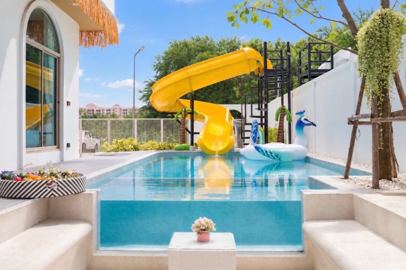 Bali hai pool villa บริเวณภายนอก ชลบุรี, จอมเทียน รูปที่ 24