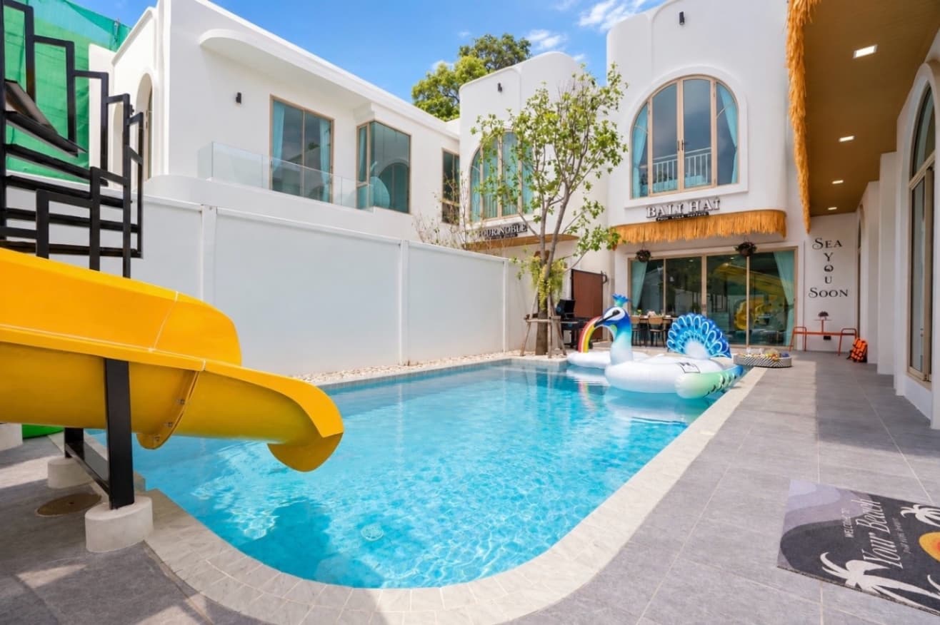 Bali hai pool villa บริเวณภายนอก ชลบุรี, จอมเทียน รูปที่ 2