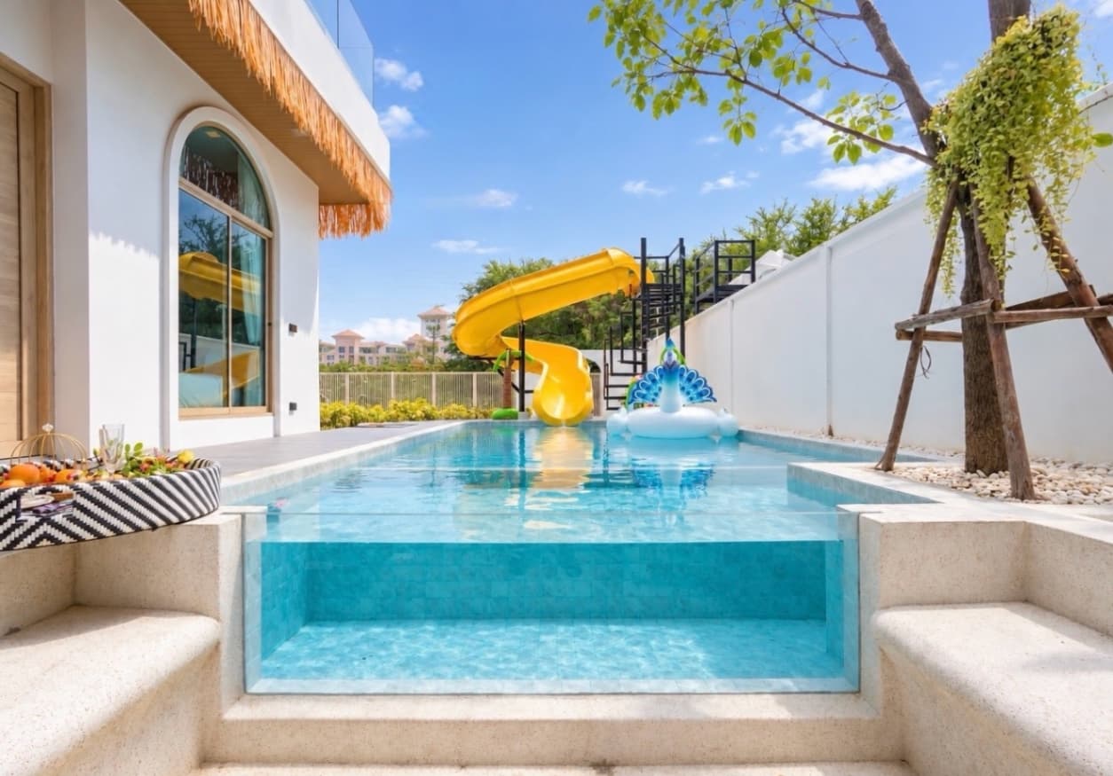Bali hai pool villa บริเวณภายนอก ชลบุรี, จอมเทียน รูปที่ 4