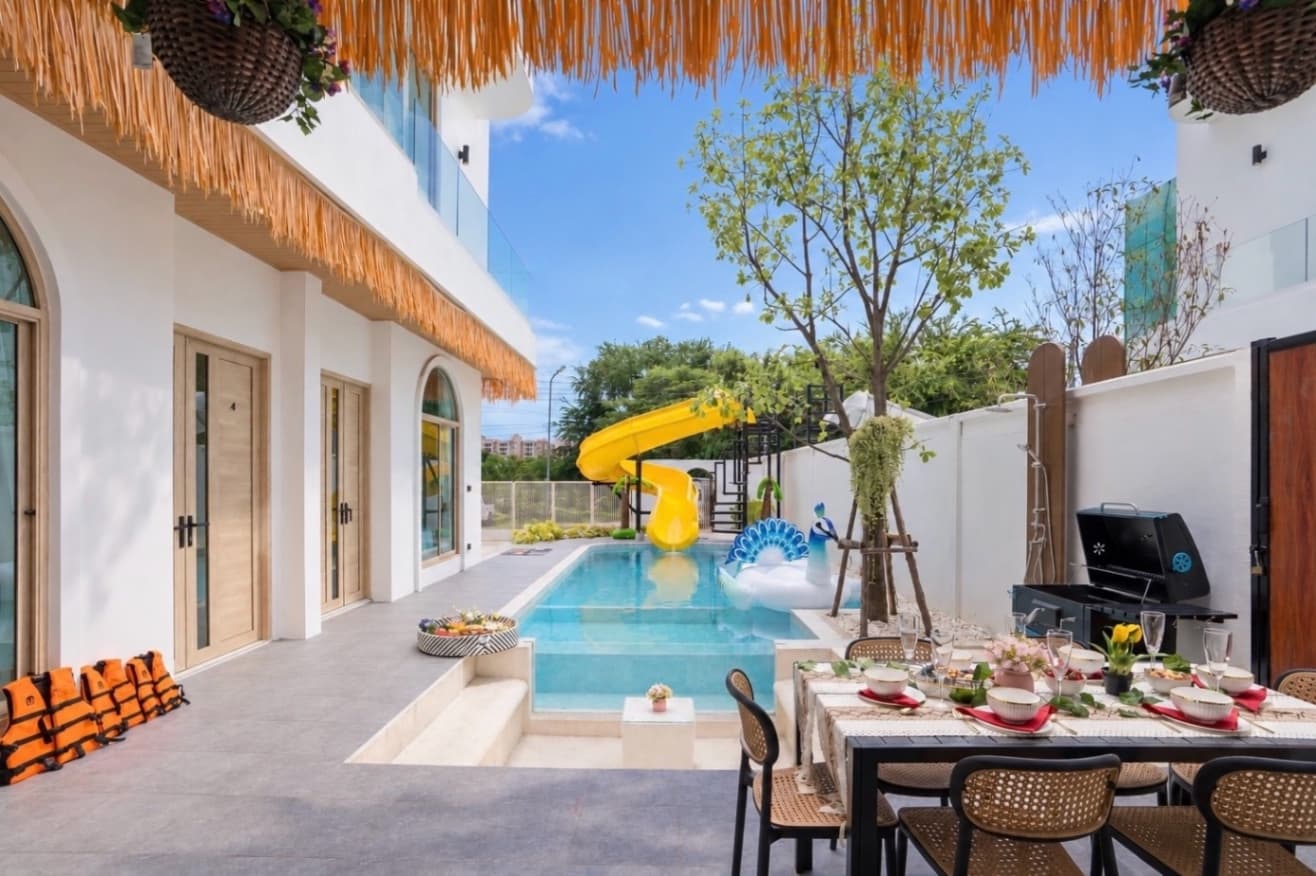 Bali hai pool villa บริเวณภายนอก ชลบุรี, จอมเทียน รูปที่ 20