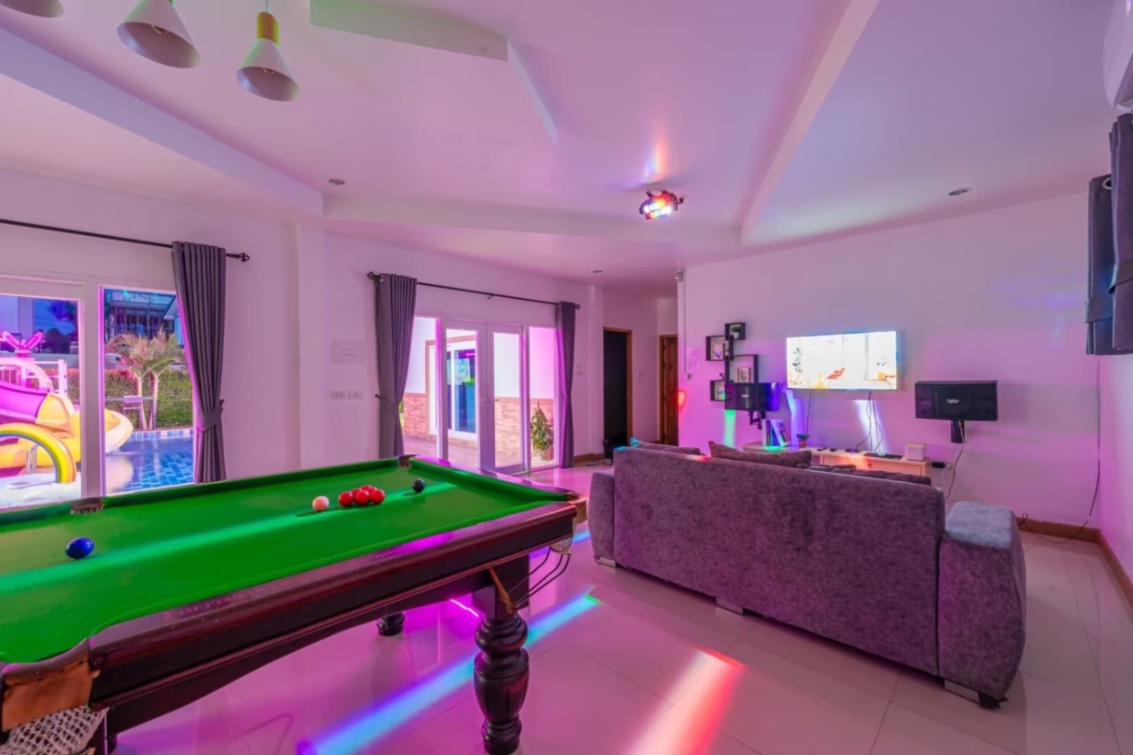Hawkeye pool villa บริเวณภายนอก ชลบุรี, ห้วยใหญ่ รูปที่ 16