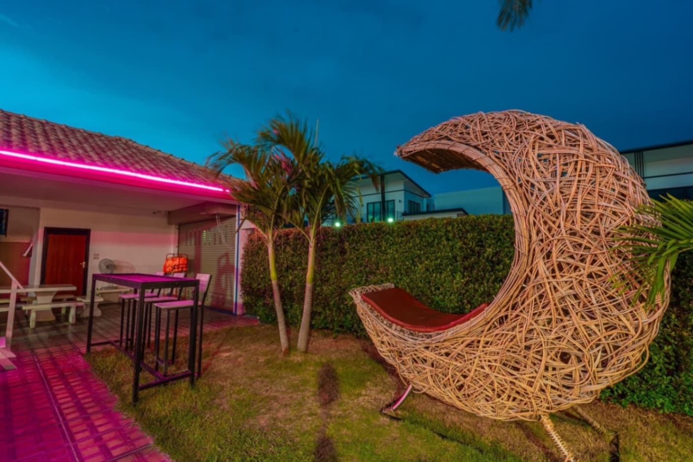 Hawkeye pool villa บริเวณภายนอก ชลบุรี, ห้วยใหญ่ รูปที่ 18