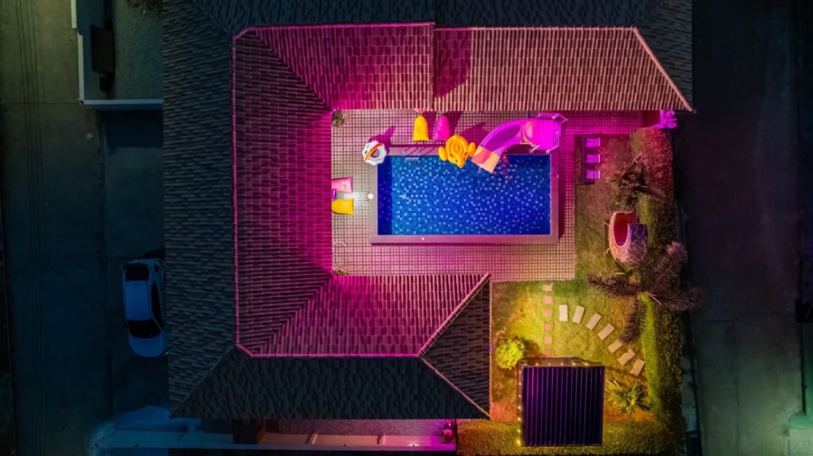 Hawkeye pool villa บริเวณภายนอก ชลบุรี, ห้วยใหญ่ รูปที่ 14
