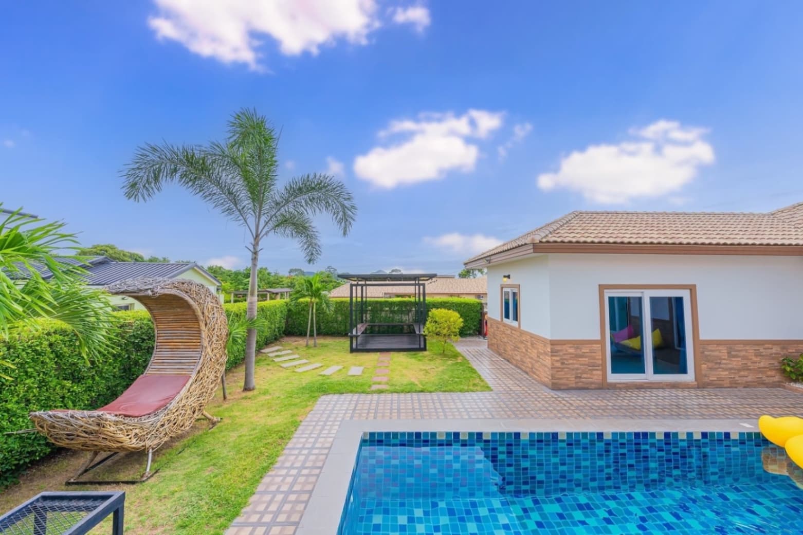 Hawkeye pool villa บริเวณภายนอก ชลบุรี, ห้วยใหญ่ รูปที่ 23
