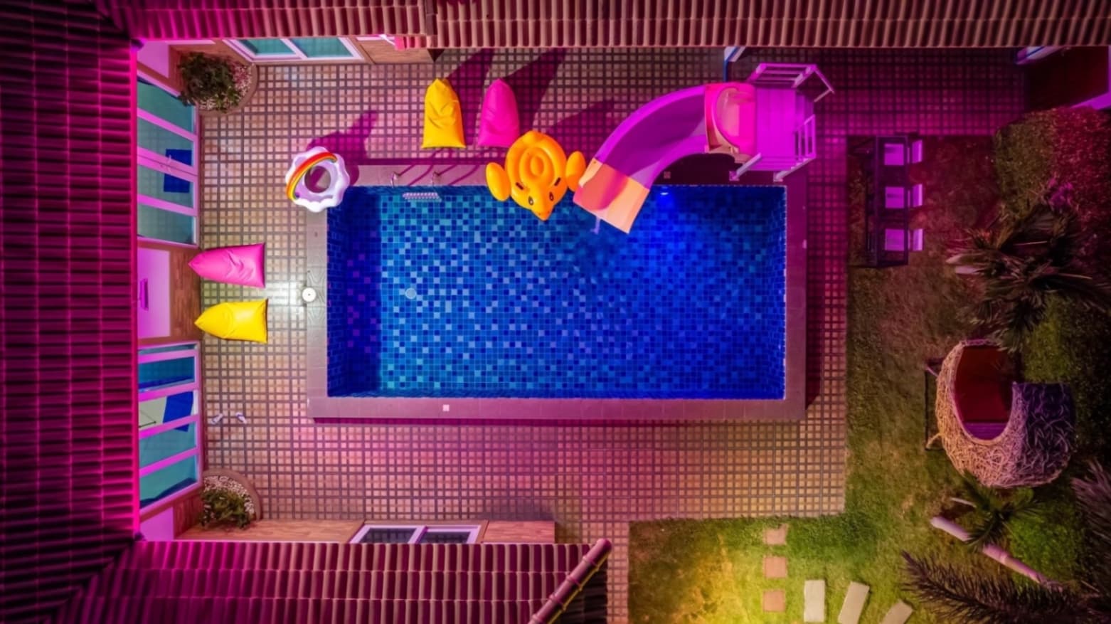 Hawkeye pool villa บริเวณภายนอก ชลบุรี, ห้วยใหญ่ รูปที่ 15