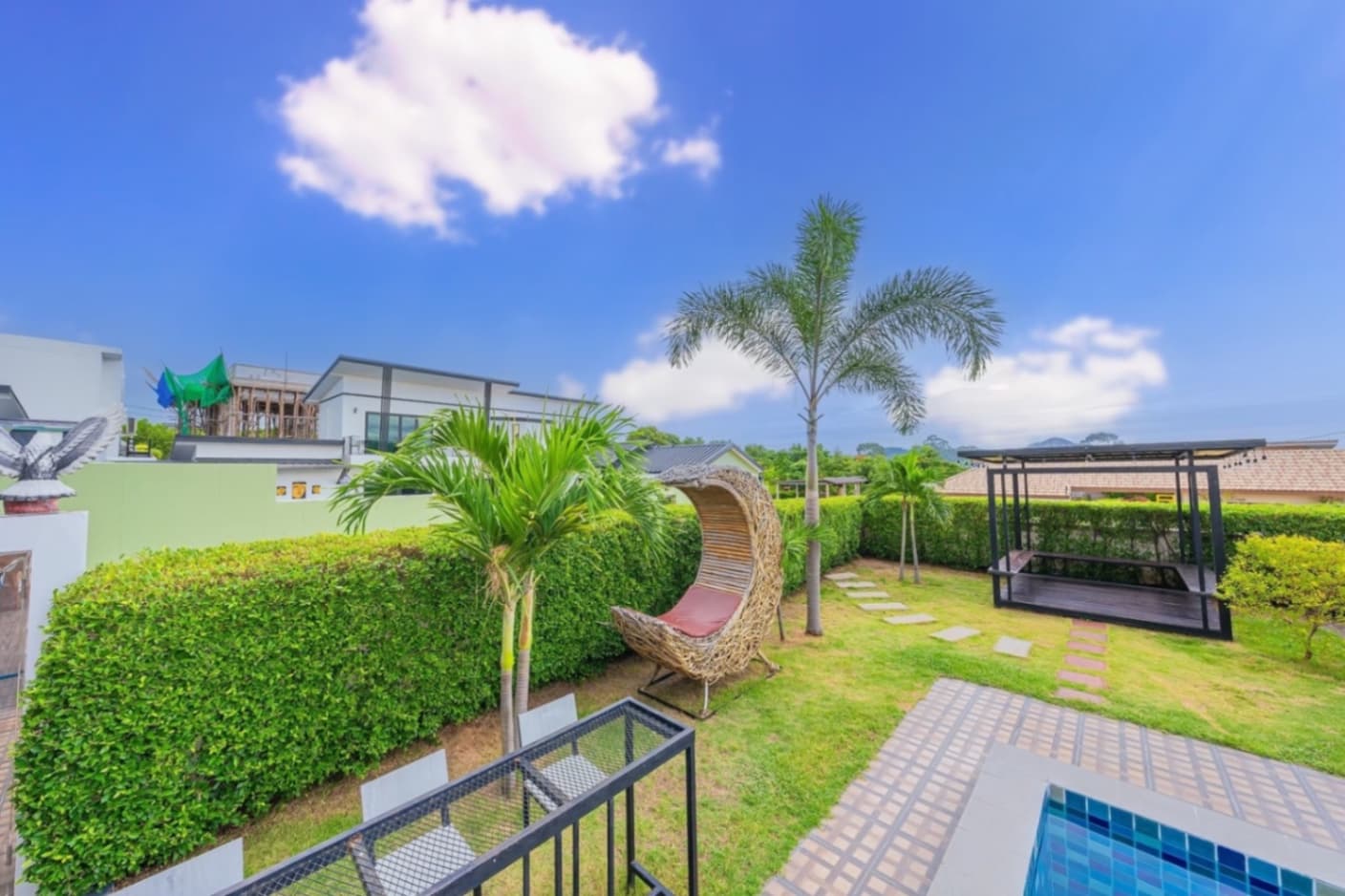 Hawkeye pool villa บริเวณภายนอก ชลบุรี, ห้วยใหญ่ รูปที่ 24