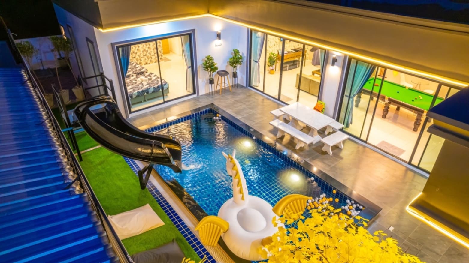 Gallery pool villa exterior in Chon Buri, Jomtien, photo 11