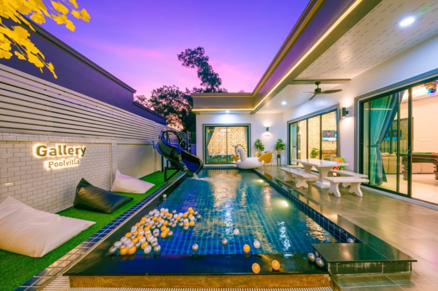 Gallery pool villa exterior in Chon Buri, Jomtien, photo 21