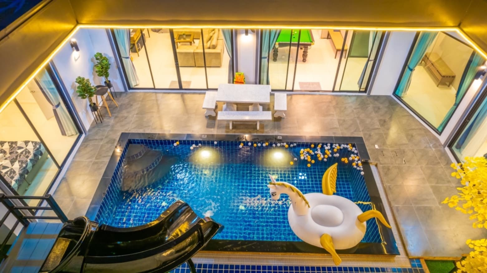 Gallery pool villa exterior in Chon Buri, Jomtien, photo 12