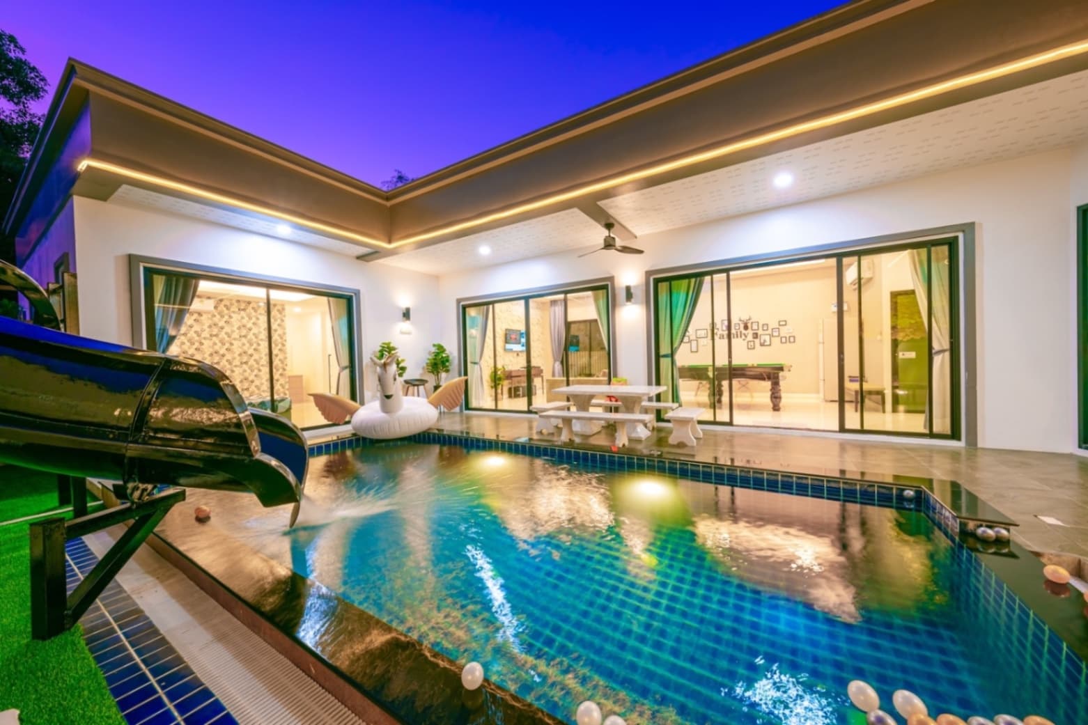 Gallery pool villa exterior in Chon Buri, Jomtien, photo 18