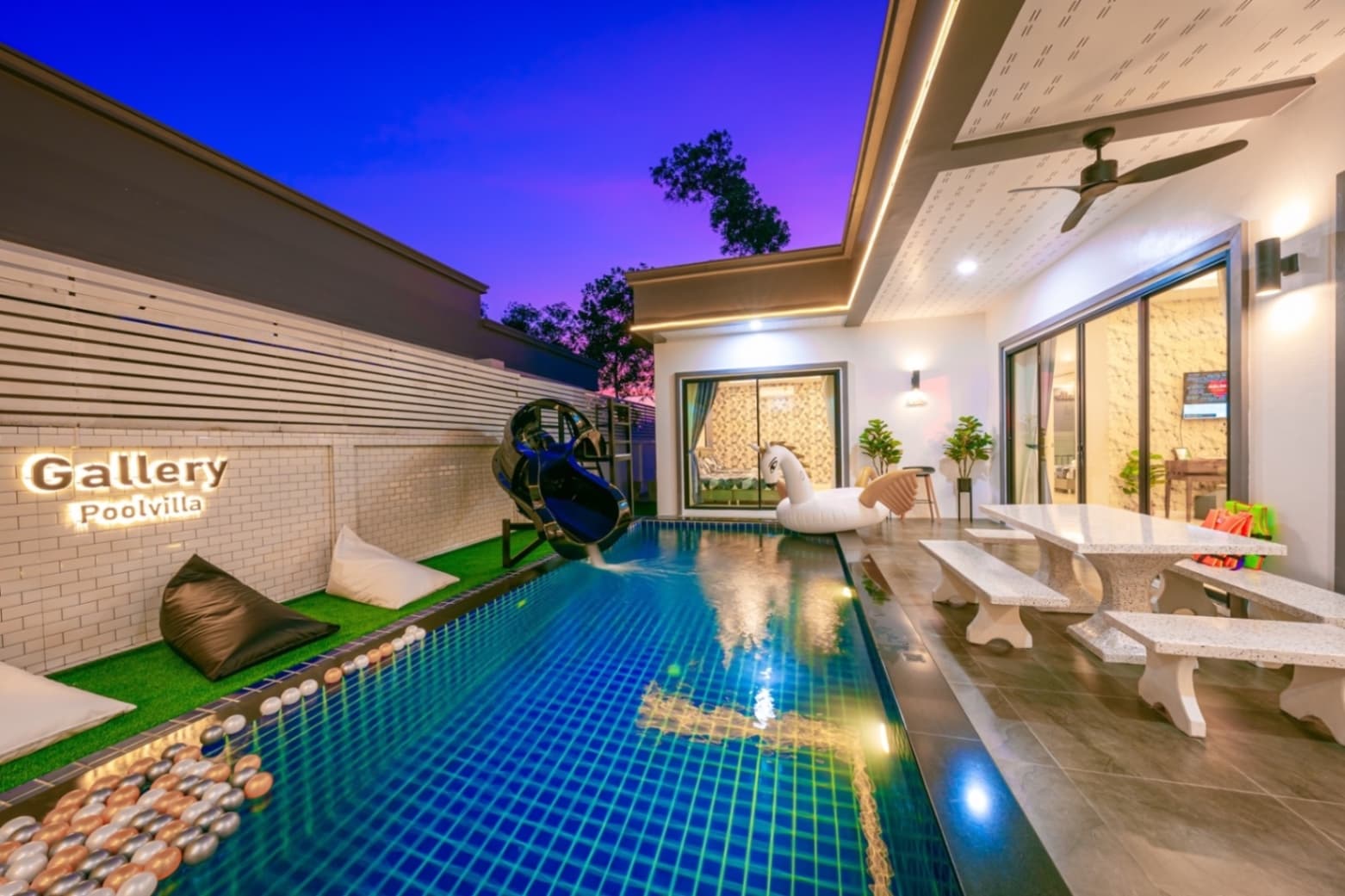 Gallery pool villa exterior in Chon Buri, Jomtien, photo 16