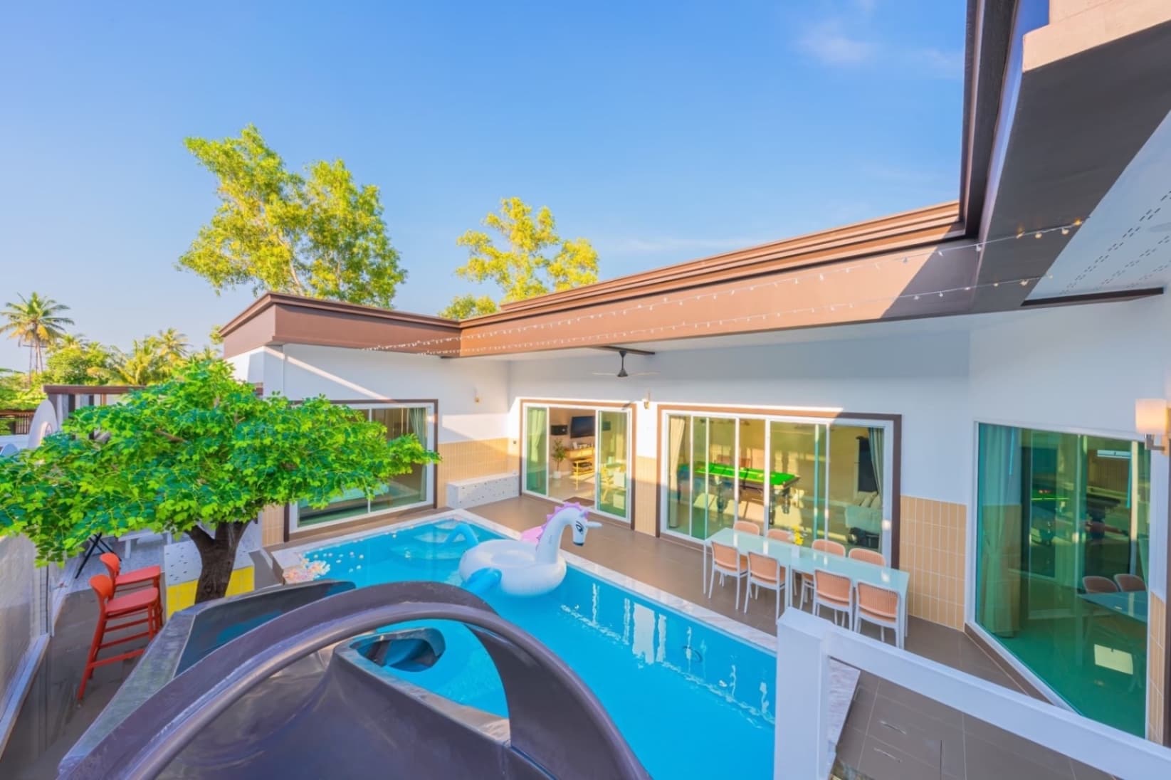 Homey pool villa บริเวณภายนอก ชลบุรี, จอมเทียน รูปที่ 17