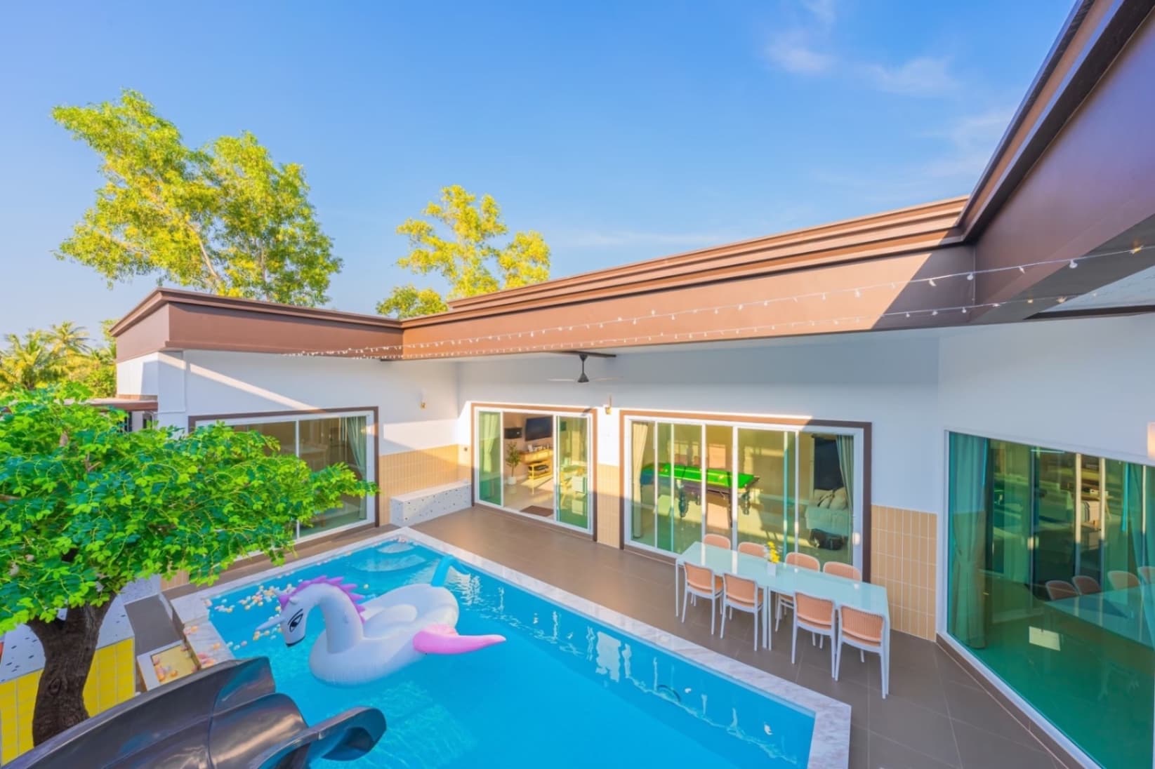 Homey pool villa บริเวณภายนอก ชลบุรี, จอมเทียน รูปที่ 14