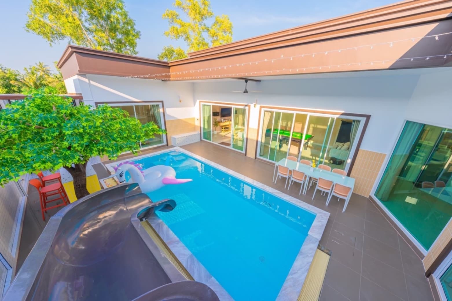 Homey pool villa บริเวณภายนอก ชลบุรี, จอมเทียน รูปที่ 15