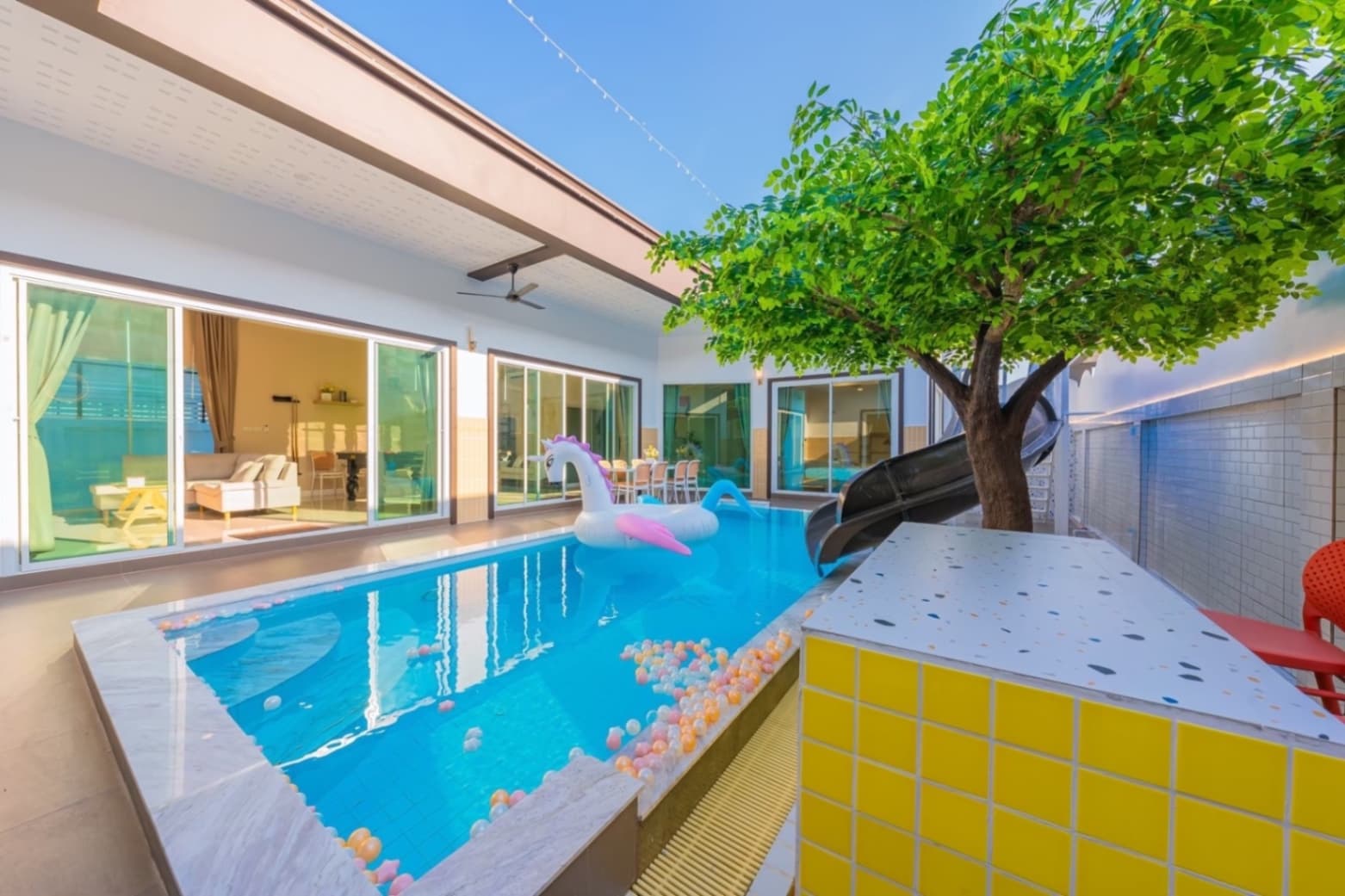 Homey pool villa บริเวณภายนอก ชลบุรี, จอมเทียน รูปที่ 8