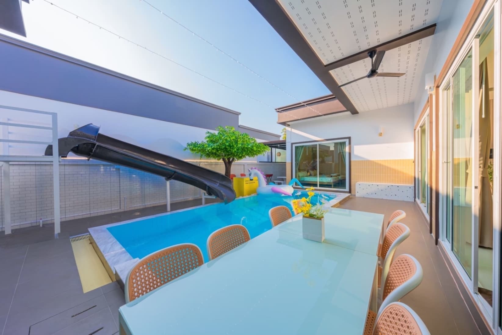 Homey pool villa บริเวณภายนอก ชลบุรี, จอมเทียน รูปที่ 11
