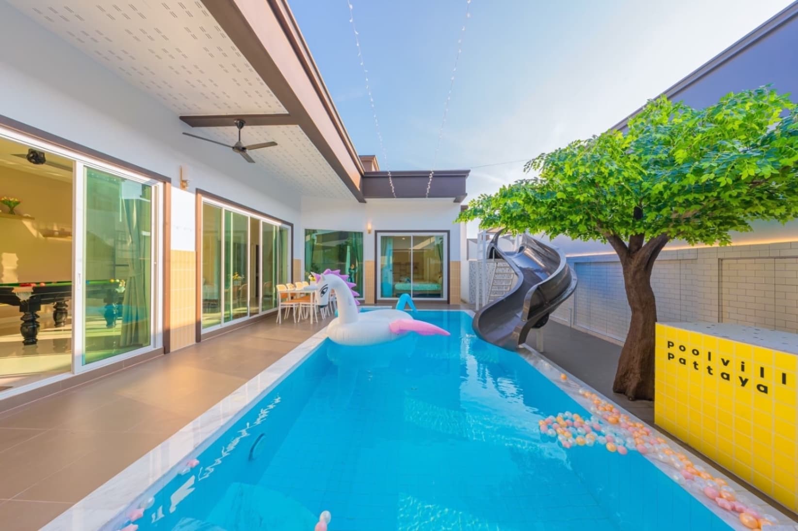 Homey pool villa บริเวณภายนอก ชลบุรี, จอมเทียน รูปที่ 7