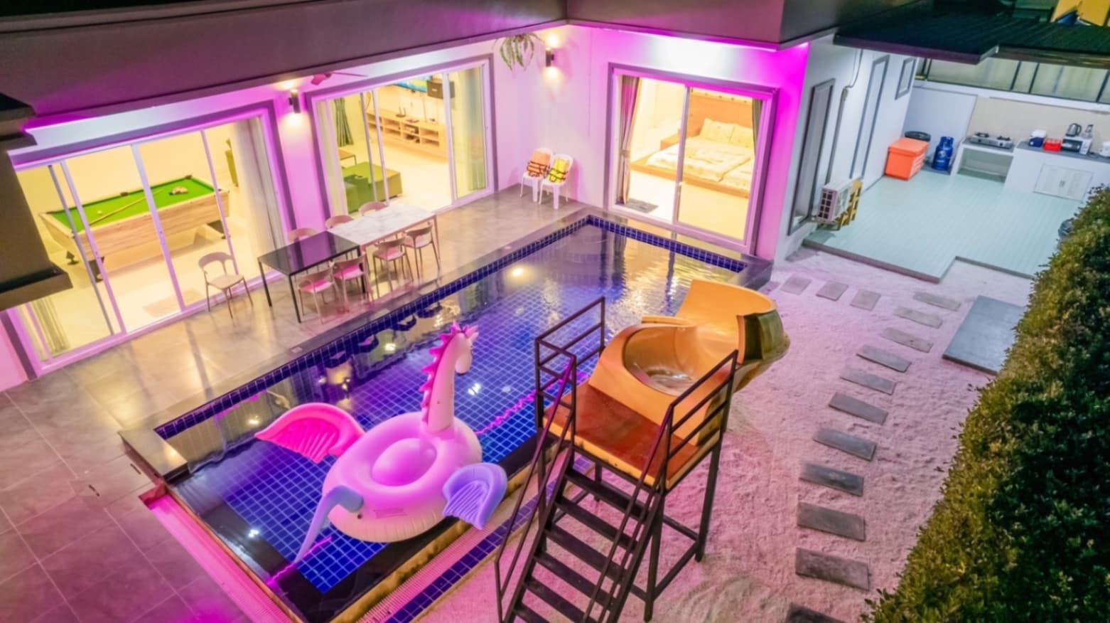 Garden pool villa บริเวณภายนอก ชลบุรี, จอมเทียน รูปที่ 6