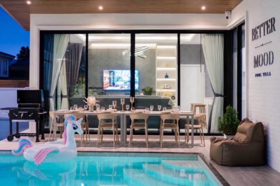 Better mood pool villa บริเวณภายนอก ชลบุรี, ห้วยใหญ่ รูปที่ 24