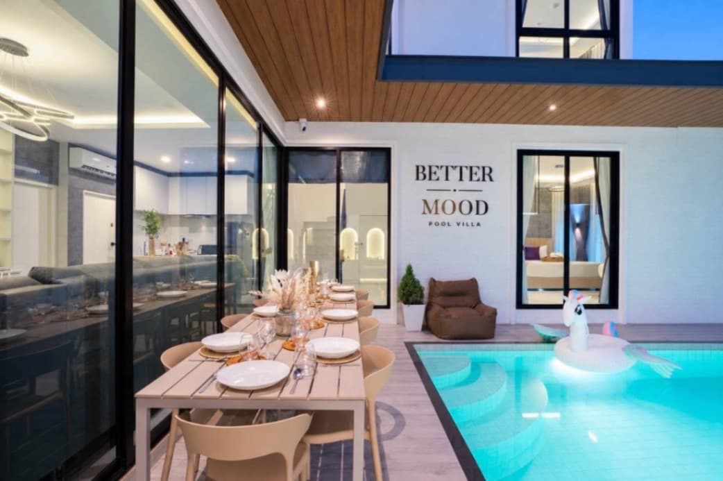 Better mood pool villa บริเวณภายนอก ชลบุรี, ห้วยใหญ่ รูปที่ 1