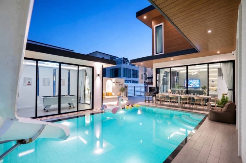 Better mood pool villa บริเวณภายนอก ชลบุรี, ห้วยใหญ่ รูปที่ 22