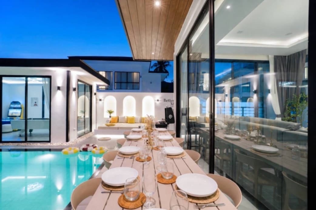 Better mood pool villa บริเวณภายนอก ชลบุรี, ห้วยใหญ่ รูปที่ 11