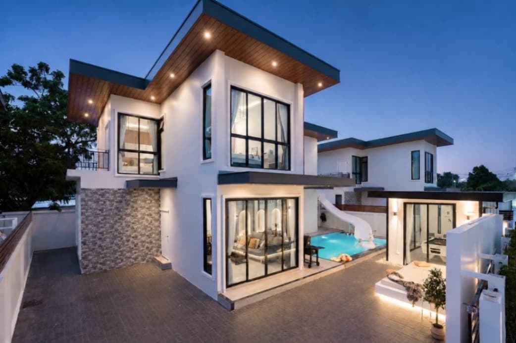 Better mood pool villa บริเวณภายนอก ชลบุรี, ห้วยใหญ่ รูปที่ 3