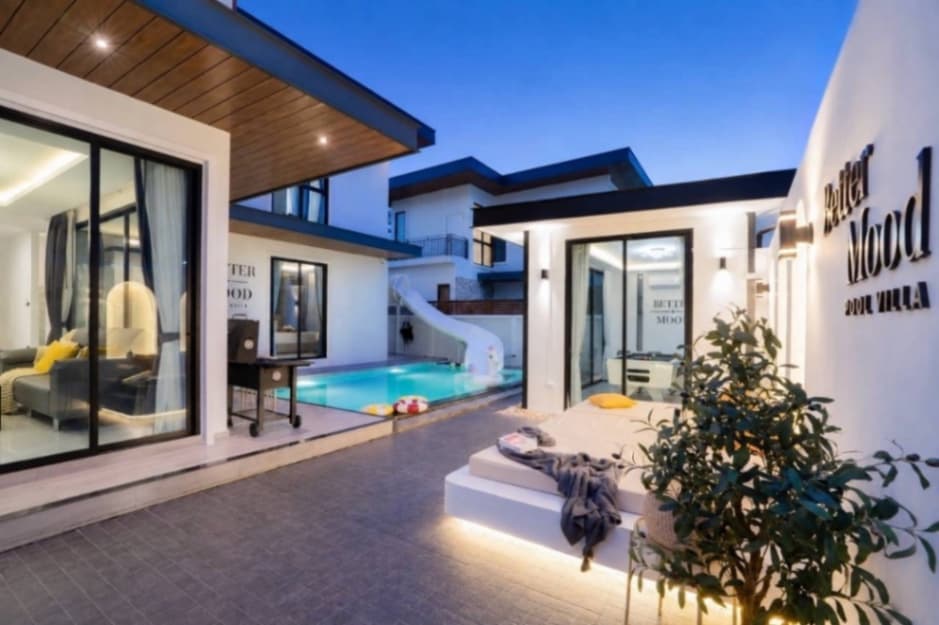 Better mood pool villa บริเวณภายนอก ชลบุรี, ห้วยใหญ่ รูปที่ 17