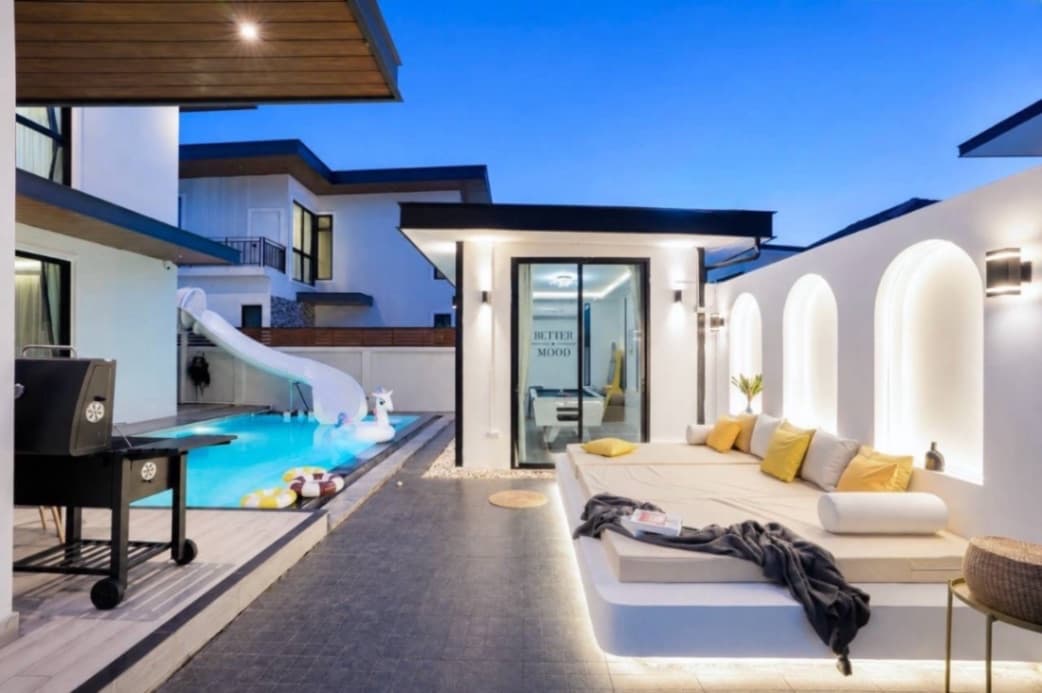 Better mood pool villa บริเวณภายนอก ชลบุรี, ห้วยใหญ่ รูปที่ 7