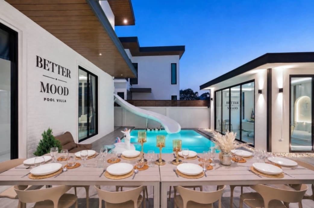 Better mood pool villa บริเวณภายนอก ชลบุรี, ห้วยใหญ่ รูปที่ 12