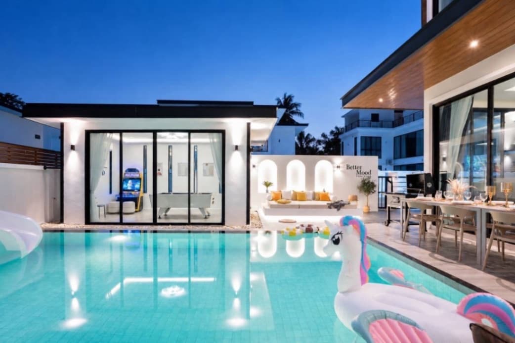 Better mood pool villa บริเวณภายนอก ชลบุรี, ห้วยใหญ่ รูปที่ 20