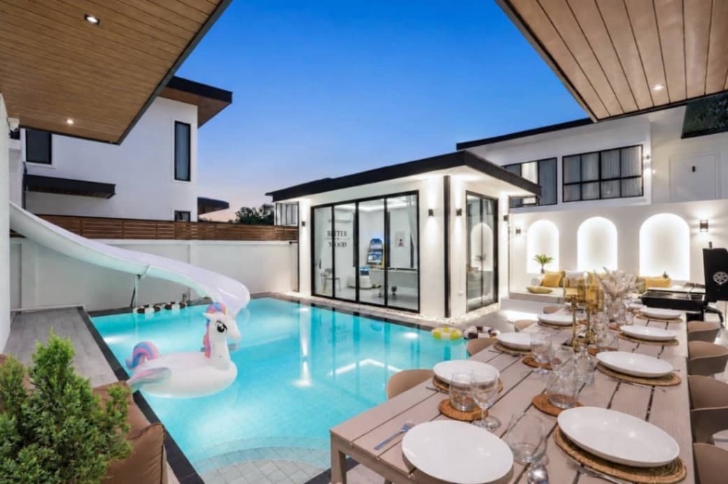 Better mood pool villa บริเวณภายนอก ชลบุรี, ห้วยใหญ่ รูปที่ 23