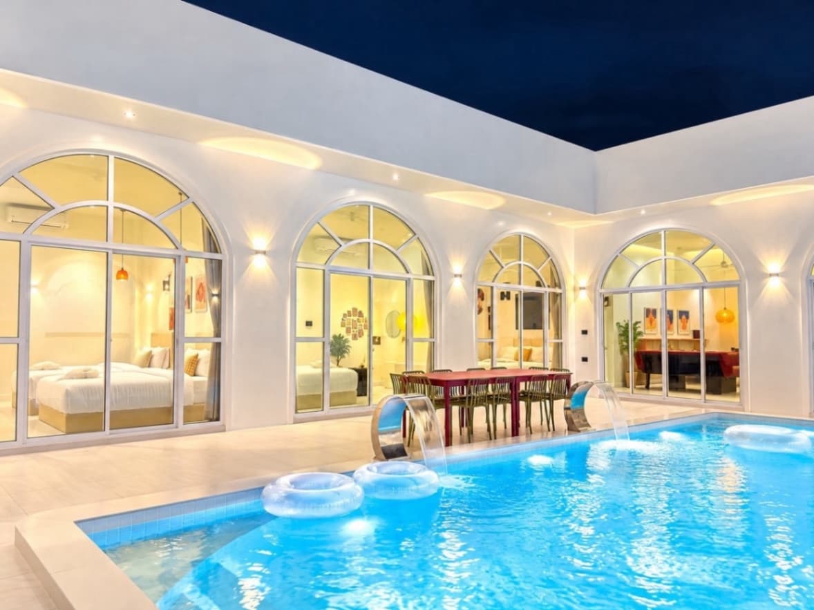 Villa de navian บริเวณภายนอก ชลบุรี, ห้วยใหญ่ รูปที่ 4