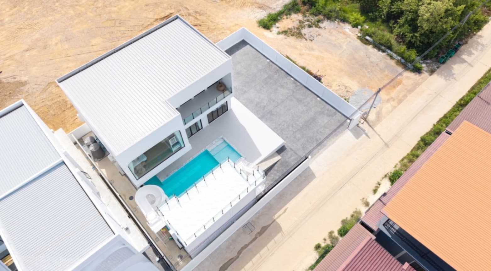 Orion grand pool villa exterior in Chon Buri, Bang Saray, photo 12