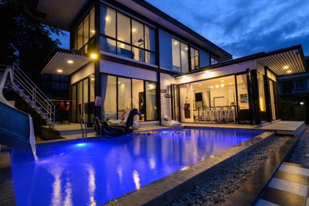 Emerson pool villa exterior in Chon Buri, Huay Yai, photo 14