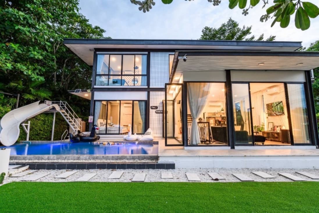 Emerson pool villa exterior in Chon Buri, Huay Yai, photo 7