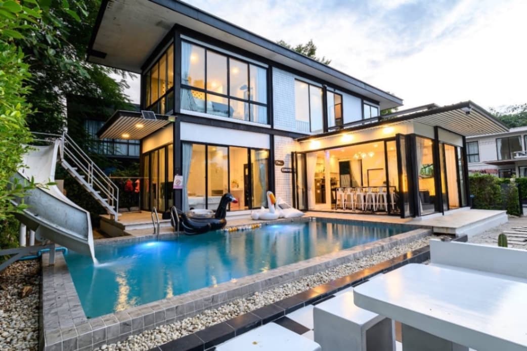 Emerson pool villa exterior in Chon Buri, Huay Yai, photo 5