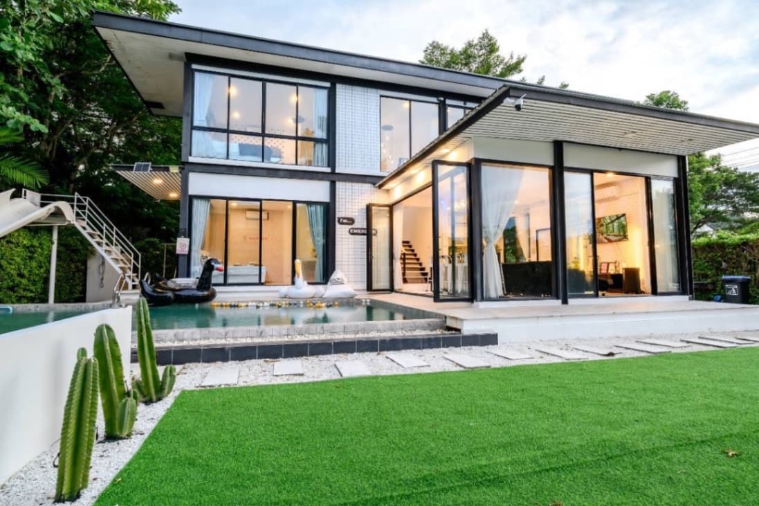 Emerson pool villa exterior in Chon Buri, Huay Yai, photo 1