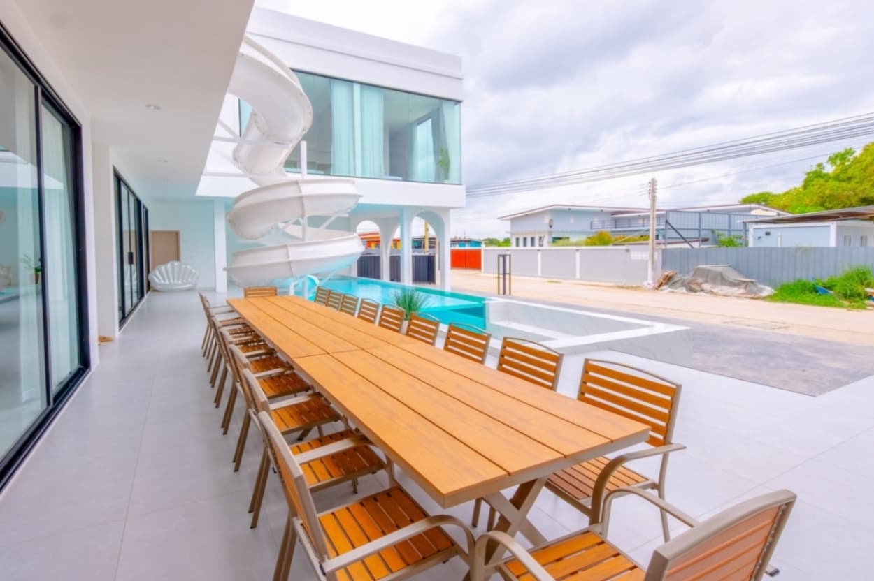 Jupiter pool villa บริเวณภายนอก ชลบุรี, สัตหีบ รูปที่ 11