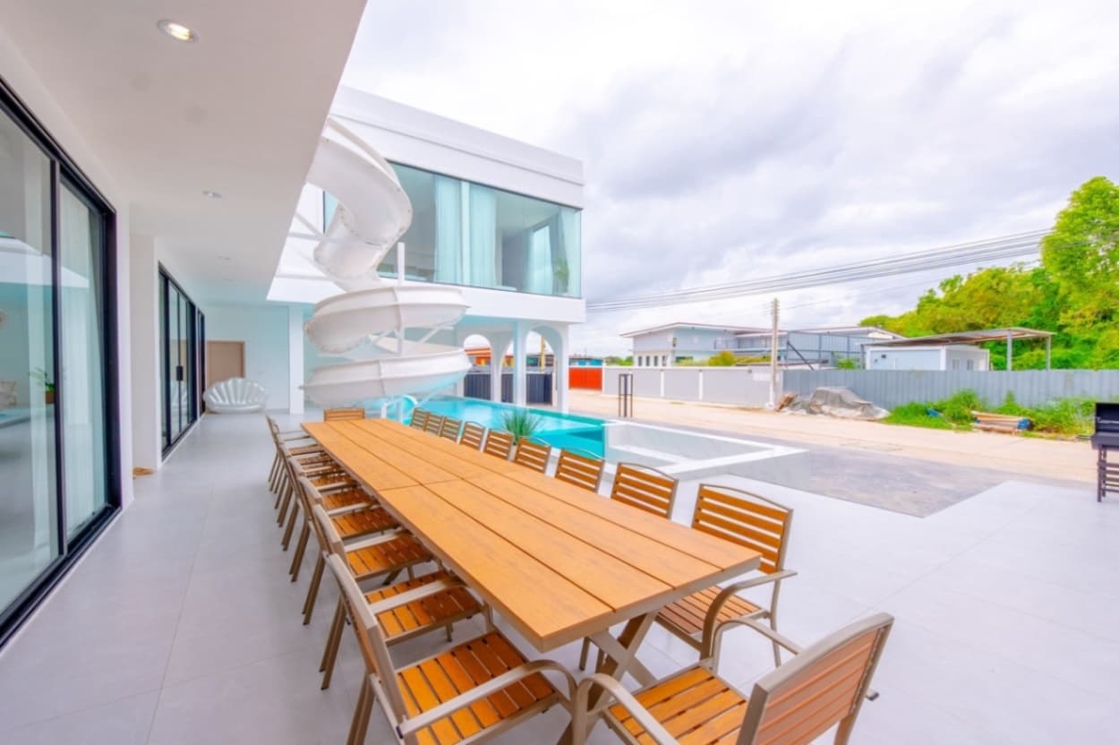 Jupiter pool villa บริเวณภายนอก ชลบุรี, สัตหีบ รูปที่ 10
