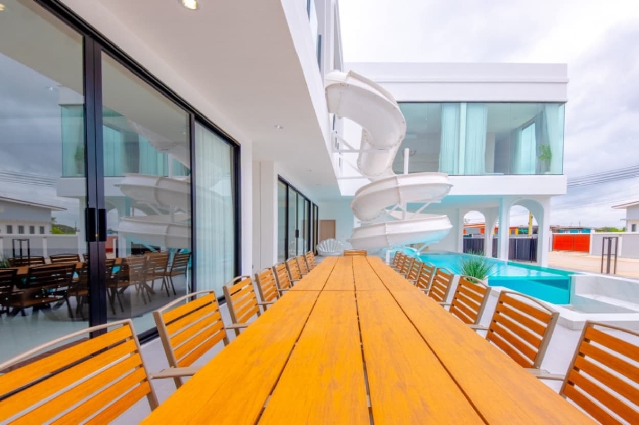 Jupiter pool villa บริเวณภายนอก ชลบุรี, สัตหีบ รูปที่ 12
