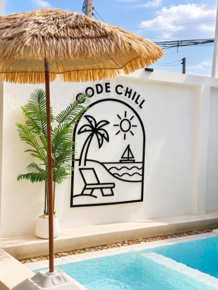 Code Chill villa exterior in Chon Buri, Huay Yai, photo 8